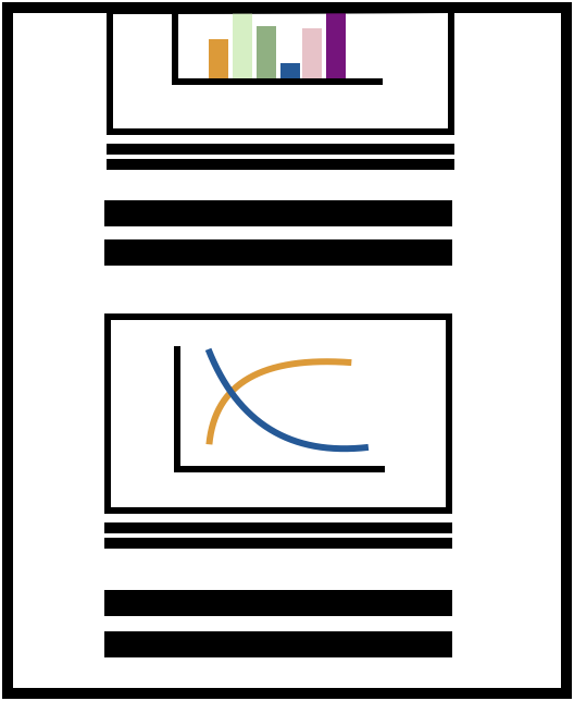Paper scrolled to show graphs and text.